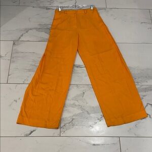 COS Bright Orange Wide Leg Women’s Trouser